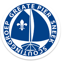 logo scouting blauw